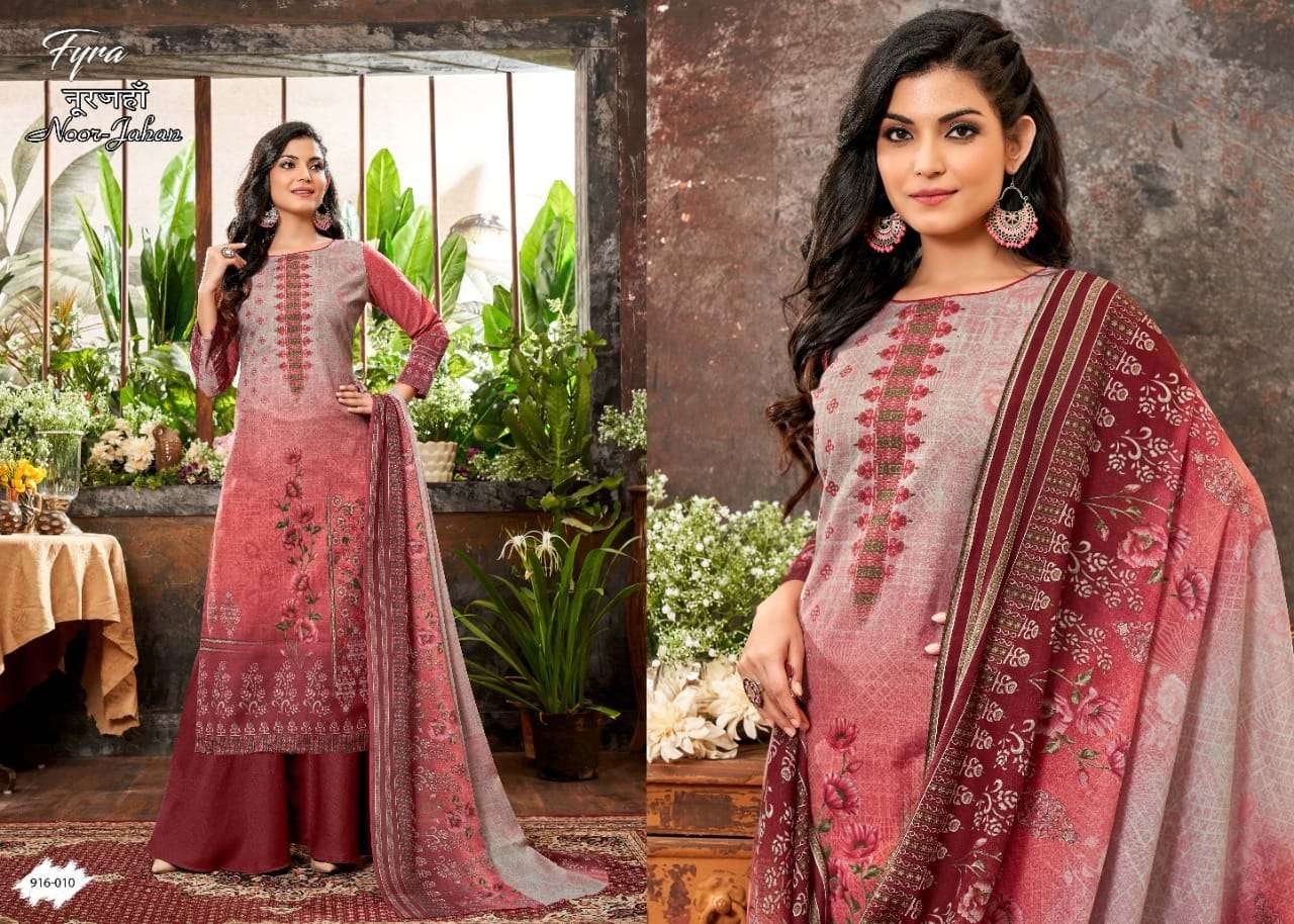Fyra Noor Jahan Vol 4  Catalog Pure Cotton Regular Wear Dress Material