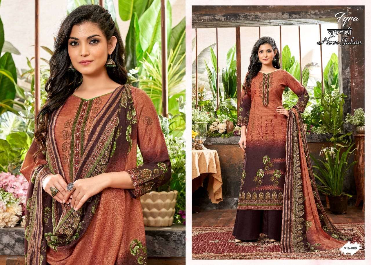 Fyra Noor Jahan Vol 4  Catalog Pure Cotton Regular Wear Dress Material