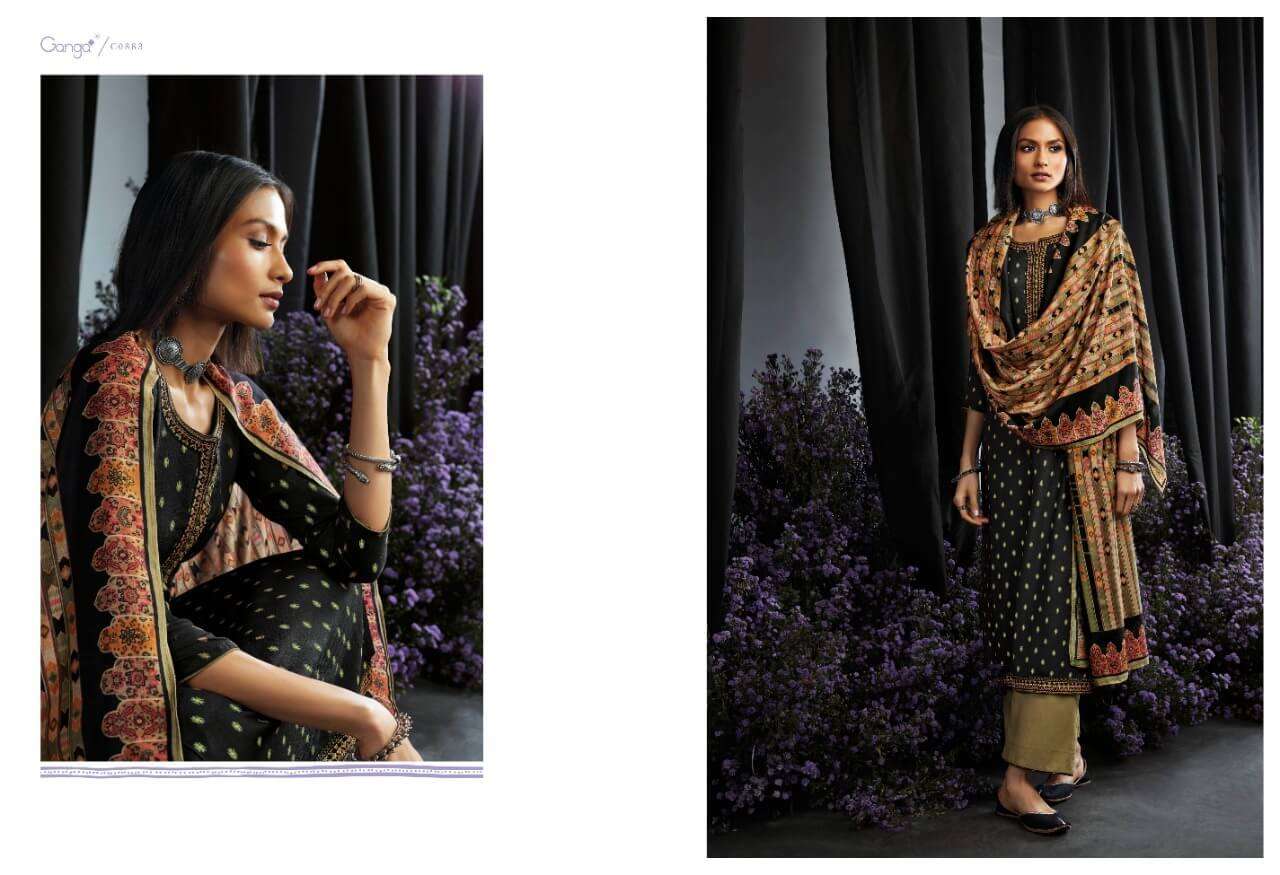 Ganga Maahru Catalog Unstitiched Dress Materials