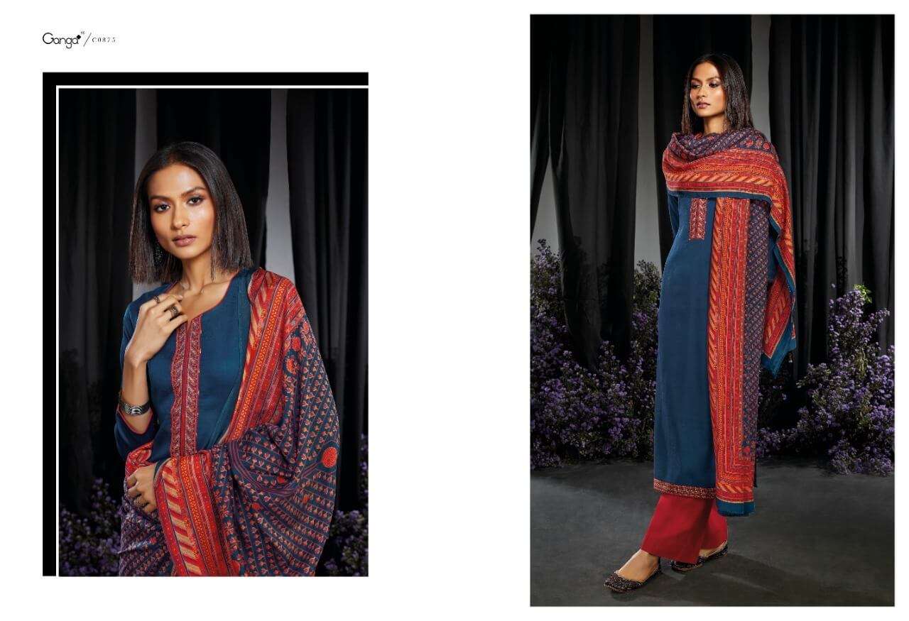 Ganga Seraphic Catalog Wholesale Dress Materials online