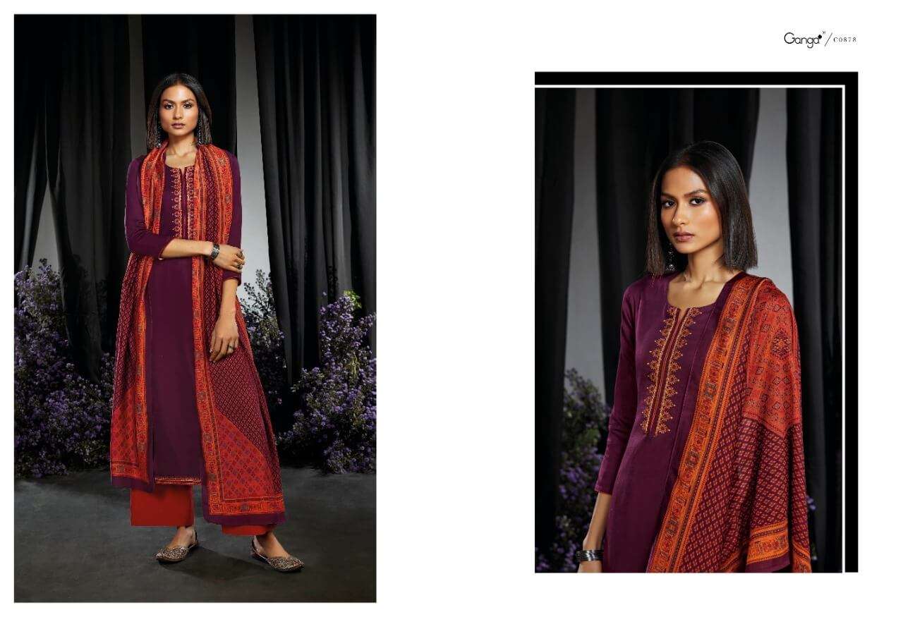 Ganga Seraphic Catalog Wholesale Dress Materials online