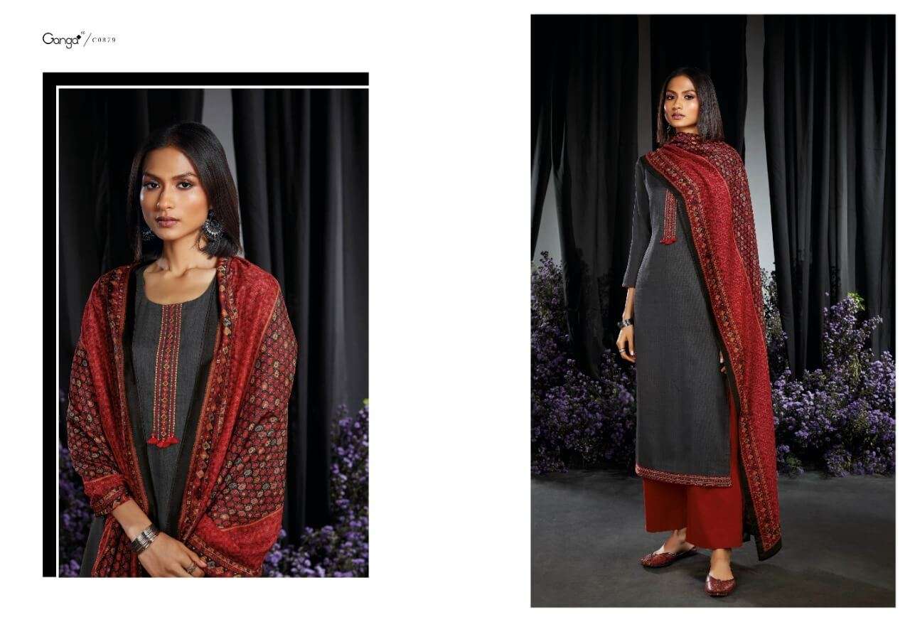 Ganga Seraphic Catalog Wholesale Dress Materials online