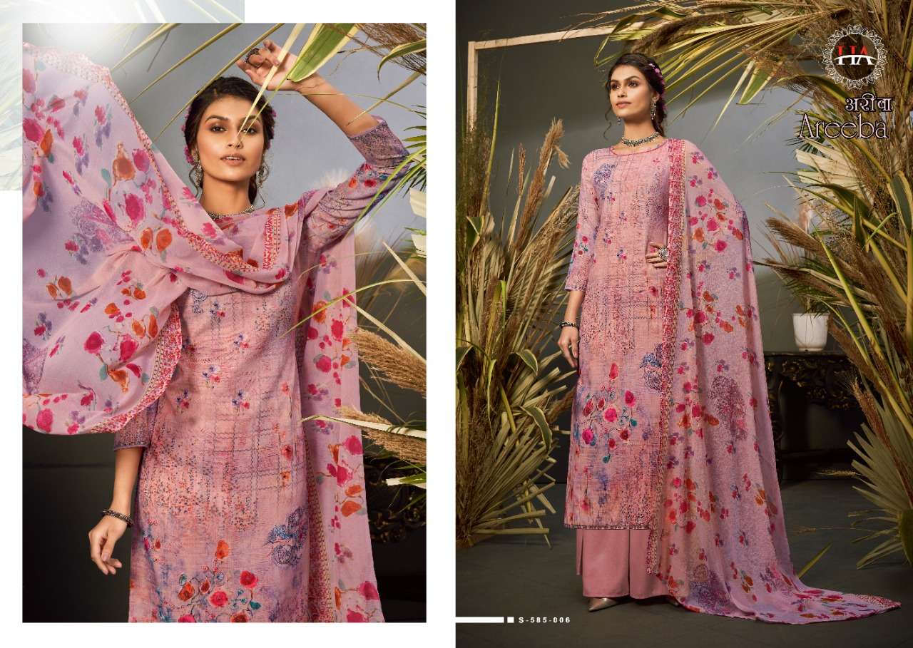 Harshit Areeba catalog  Cotton Digital Printed Dress Material