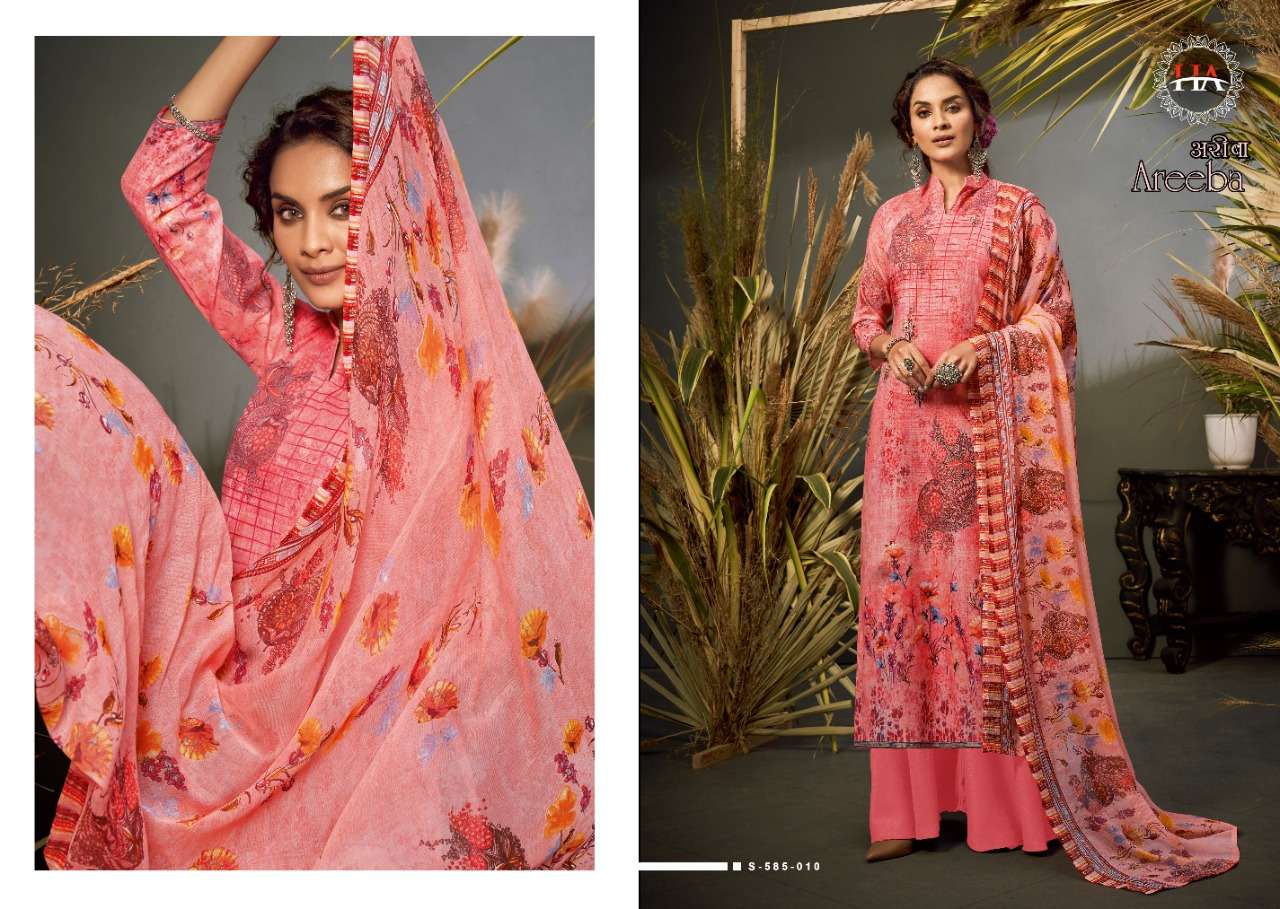 Harshit Areeba catalog  Cotton Digital Printed Dress Material