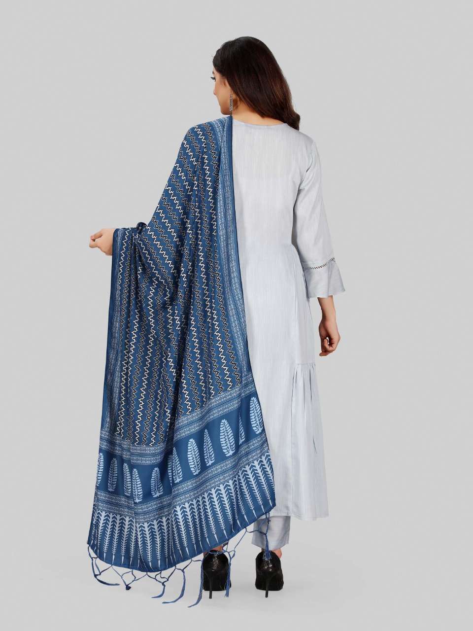Heeposh HPSKSD-98 Festive Wear Readymade Top Bottom with Dupatta