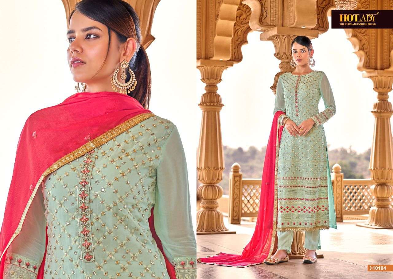 Hotlady Alankaar Catalog Pure Viscose Heavy Party Wear Salwar Suits 
