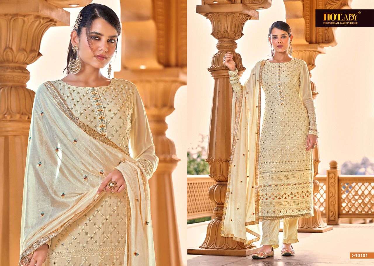 Hotlady Alankaar Catalog Pure Viscose Heavy Party Wear Salwar Suits 