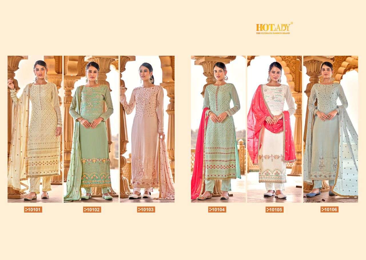 Hotlady Alankaar Catalog Pure Viscose Heavy Party Wear Salwar Suits 