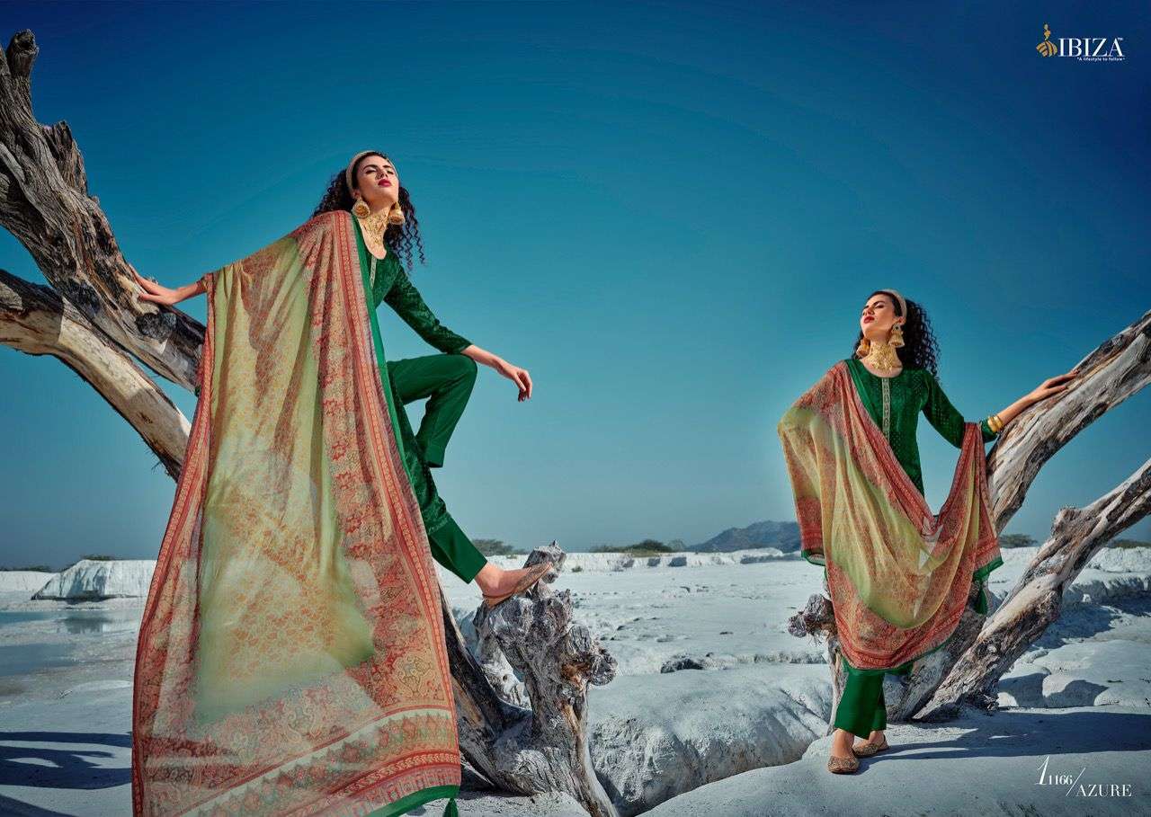 Ibiza Azure Catalog Pure Velvet Brasso Designer Expensive Wear Dress Materials