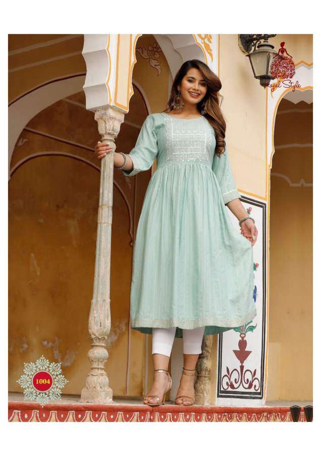 Kajal Style Urban Line  vol 1  catalog Designer Rayon Kurtis 