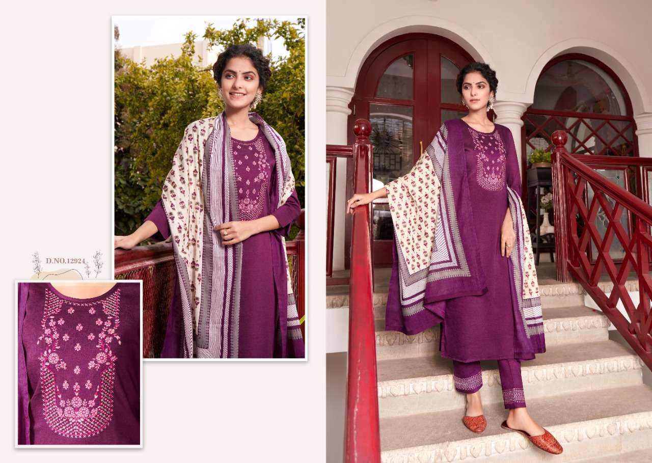 Kalaroop Purika  vol 4 catalog Fancy  Embroidery Ready Made  top bottom with  duptta  catalog  