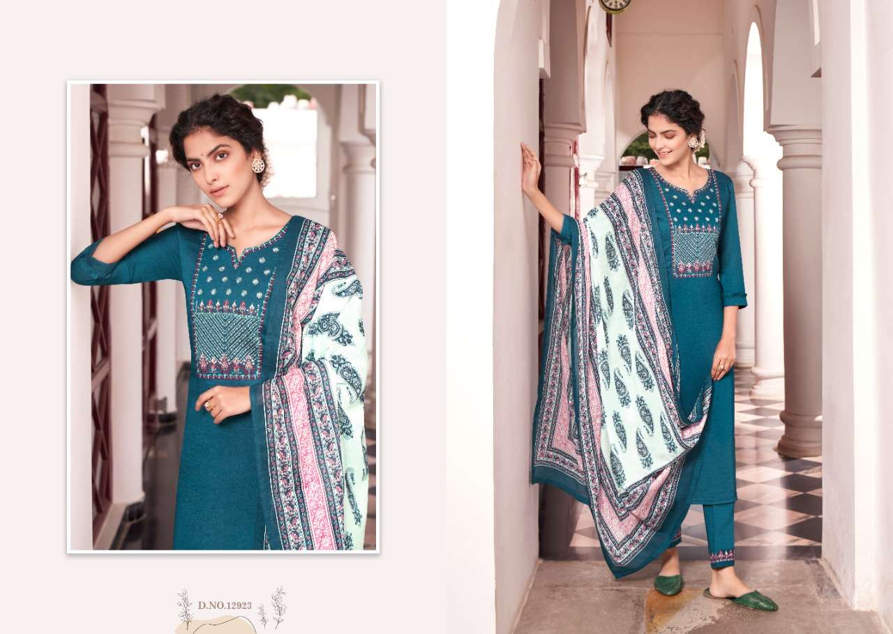 Kalaroop Purika  vol 4 catalog Fancy  Embroidery Ready Made  top bottom with  duptta  catalog  