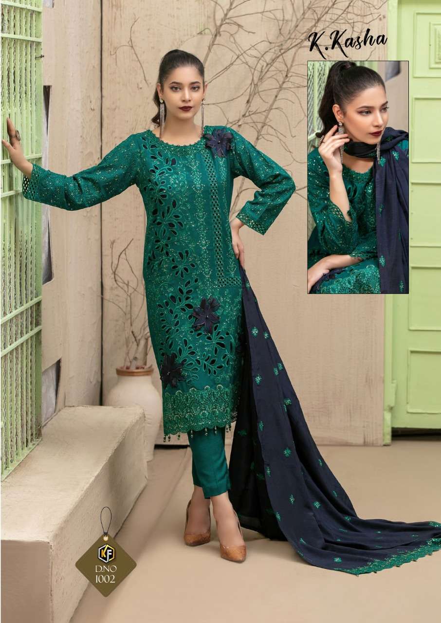 Keval K Kashna  Vol 1 Catalog Exclusive  Karachi Cotton Dress Material 