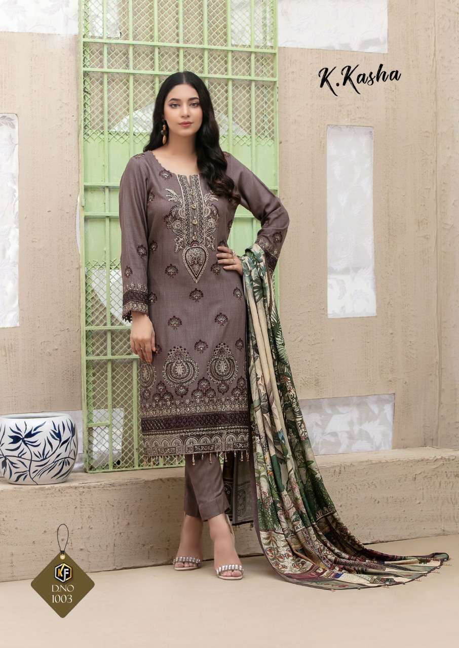 Keval K Kashna  Vol 1 Catalog Exclusive  Karachi Cotton Dress Material 