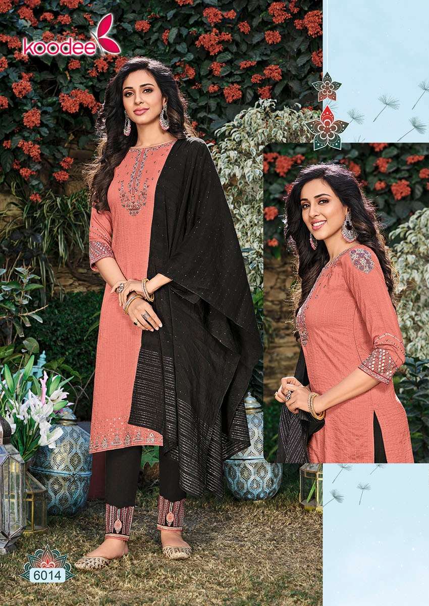 Koodee Rasam catalog Designer Festive Wear Ready made Top Bottom  with Dupatta 