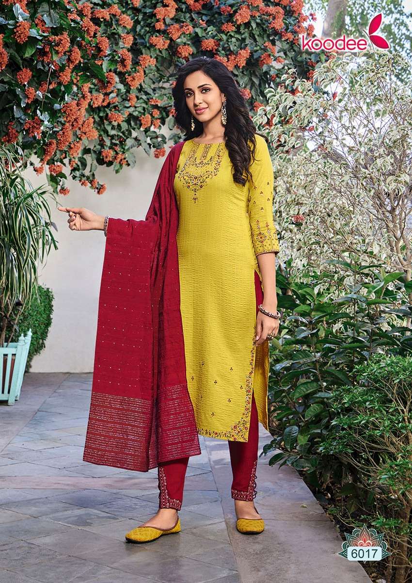 Koodee Rasam catalog Designer Festive Wear Ready made Top Bottom  with Dupatta 