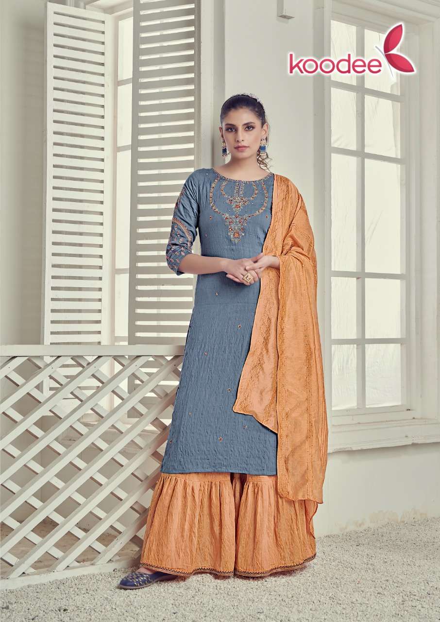Koodee Sonpari vol 2 catalog  Designer Fancy Top Sharara with Duptta  catalog 