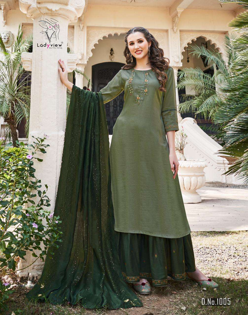 Ladyview Heer Catalog Exclusive Wear Ready made Collection 