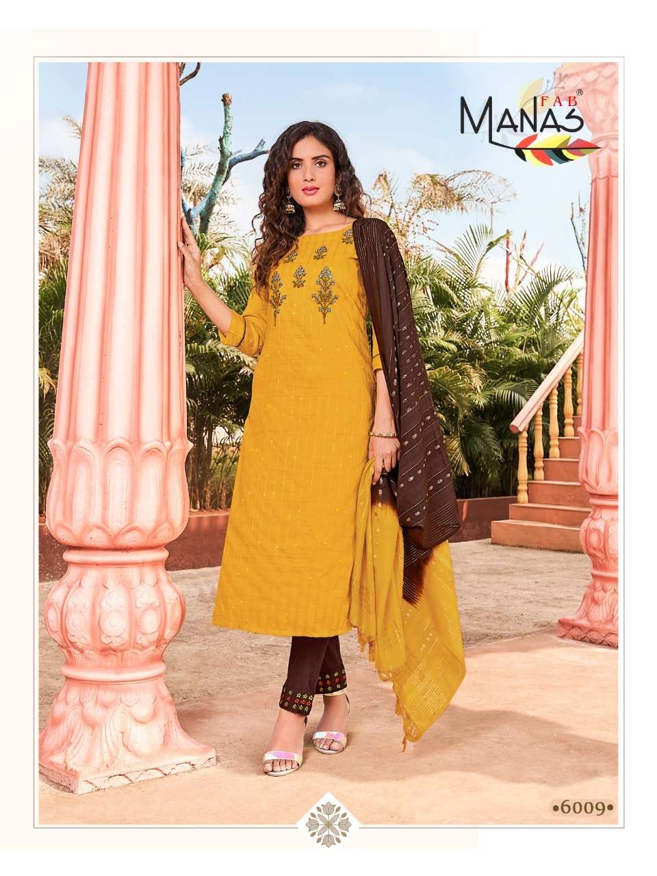 Manas Arina Vol 2 Readymade  Festive Wear top bottom with duptta catalog 