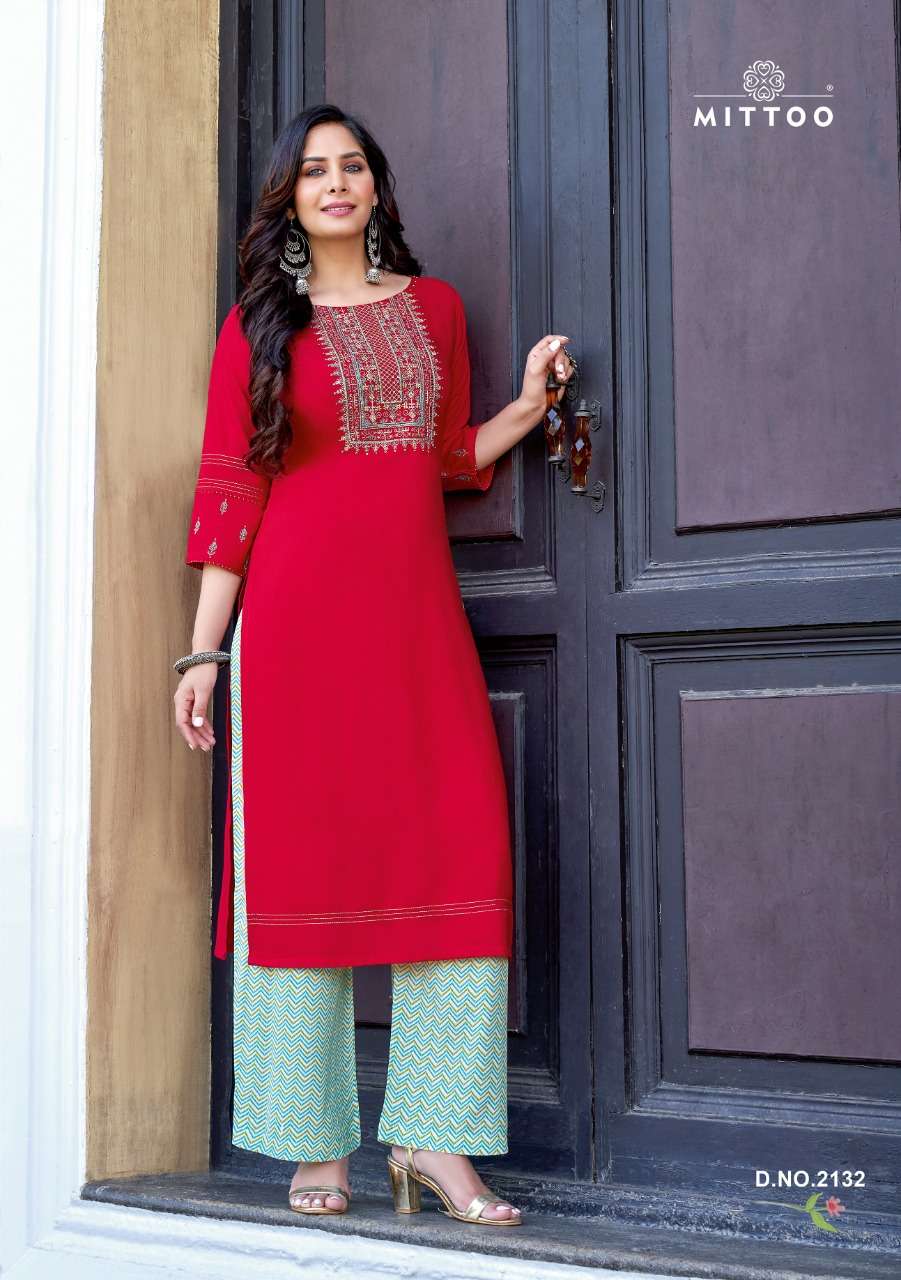 Mittoo Panghat Vol 21 catalog  Designer Kurti With Plazzo   Buy Mittoo Kurtis in Wholesale