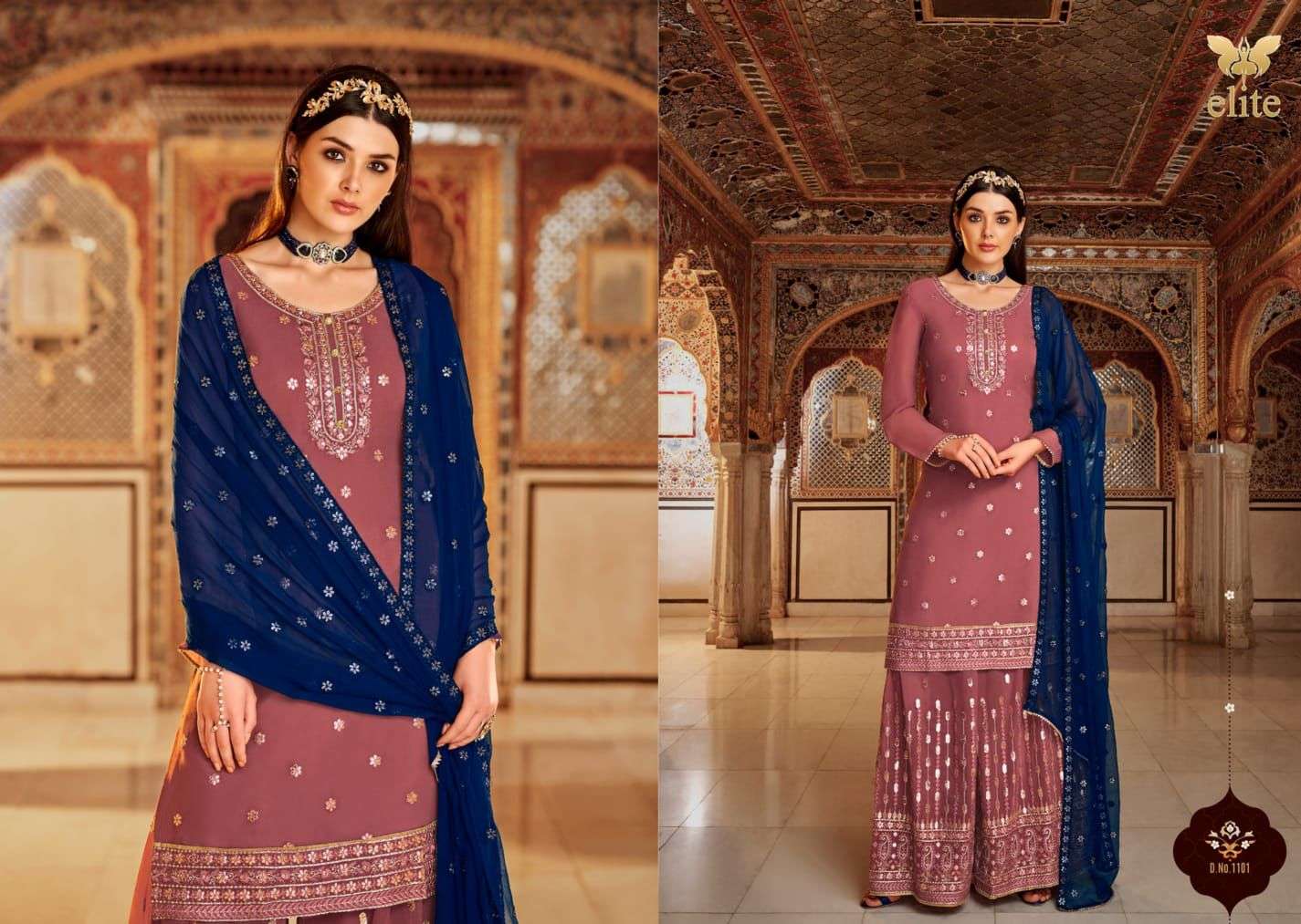 Mohini Fashion Elite Catalog Exclusive Wear Readymade Sharara Suits 