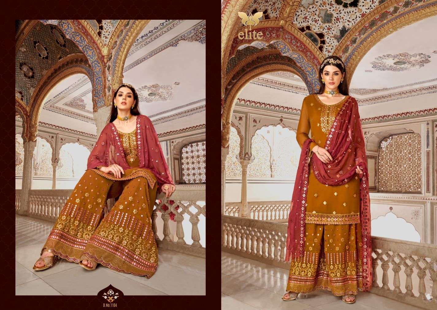 Mohini Fashion Elite Catalog Exclusive Wear Readymade Sharara Suits 
