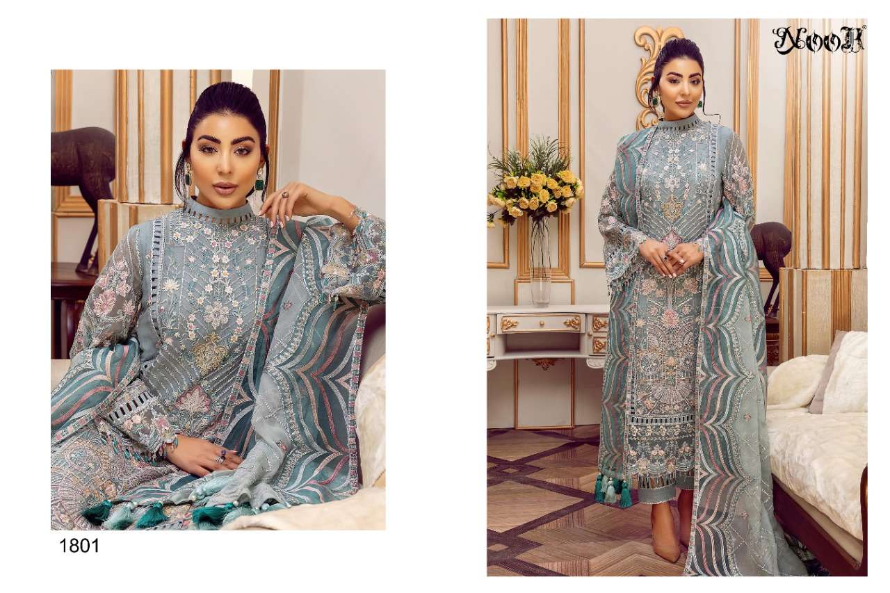 Noor Adan Libas vol  2 catalog Fancy Georgette Pakistani Salwar suits 
