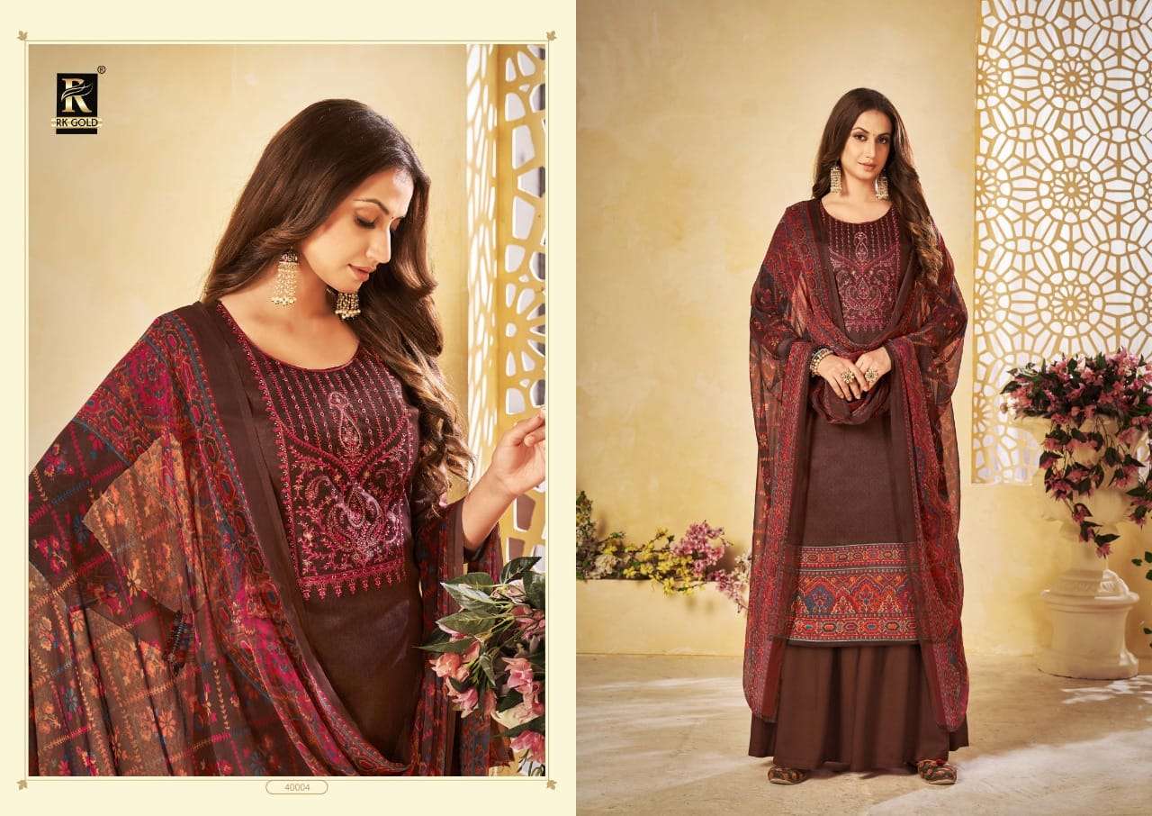 Rk Gold Antra Catalog  Latest Summer Wear Cotton Dress Materials