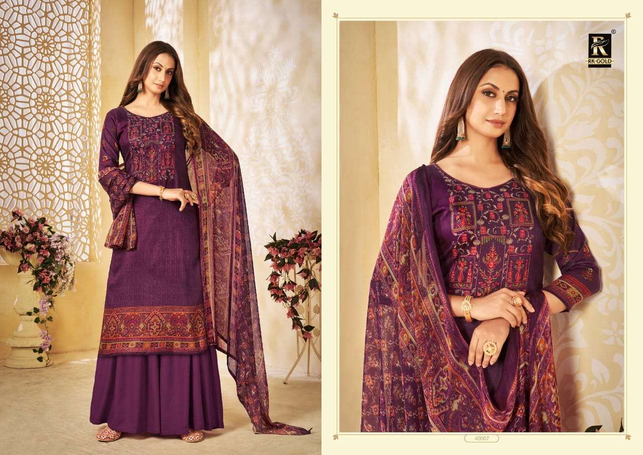 Rk Gold Antra Catalog  Latest Summer Wear Cotton Dress Materials