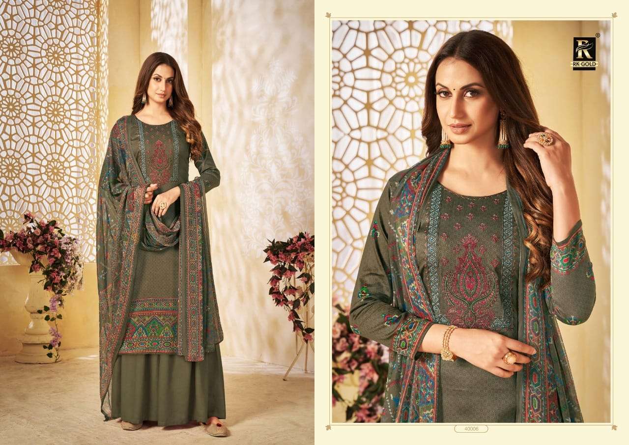 Rk Gold Antra Catalog  Latest Summer Wear Cotton Dress Materials