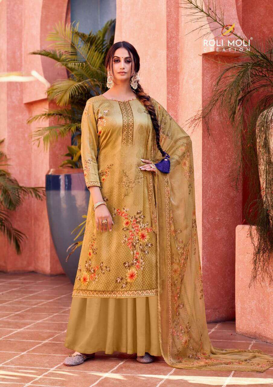 Roli Moli Zaara Catalog Jam Cotton Dress Materials