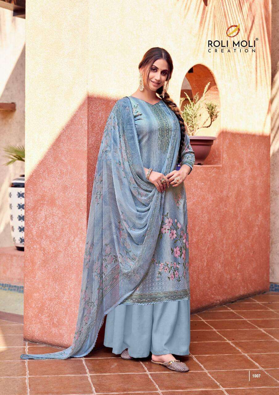 Roli Moli Zaara Catalog Jam Cotton Dress Materials