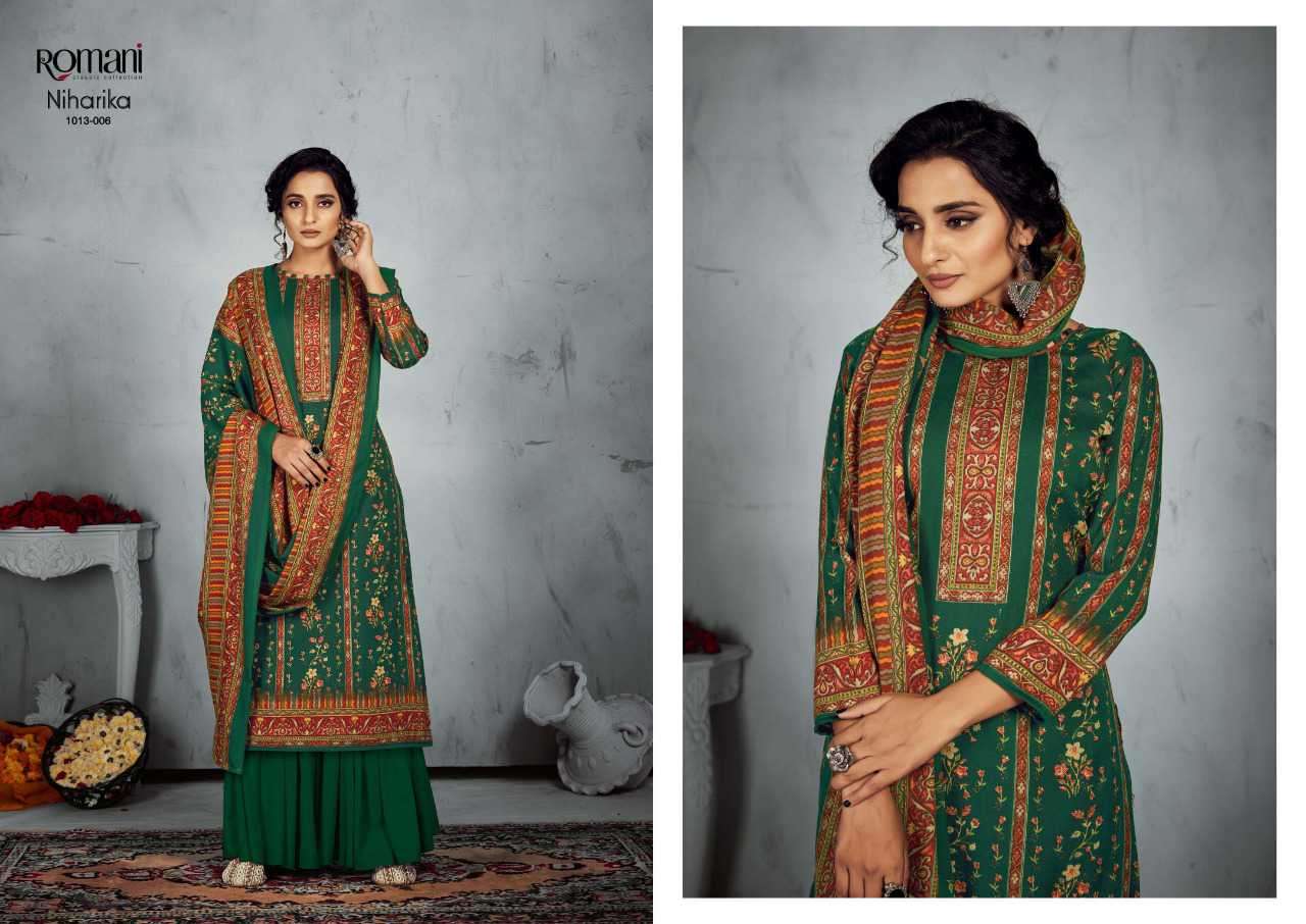 Romani Niharika Catalog Soft Cotton Dress Materials Online