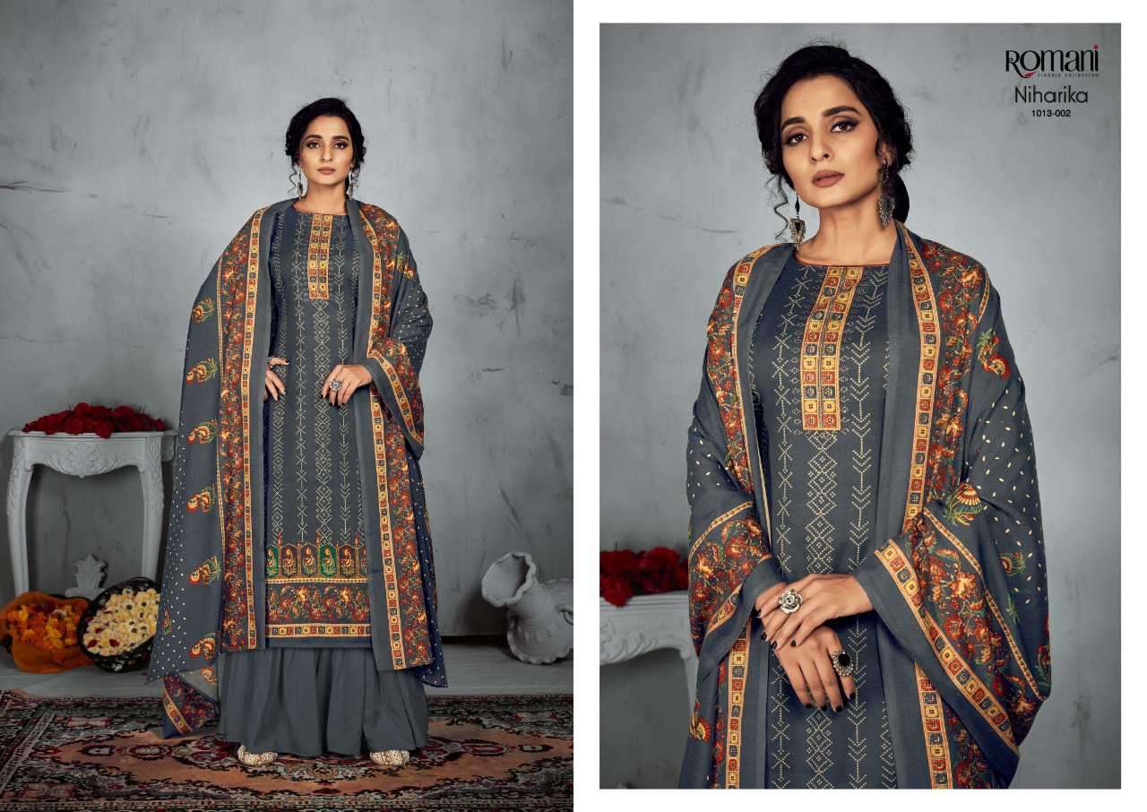 Romani Niharika Catalog Soft Cotton Dress Materials Online