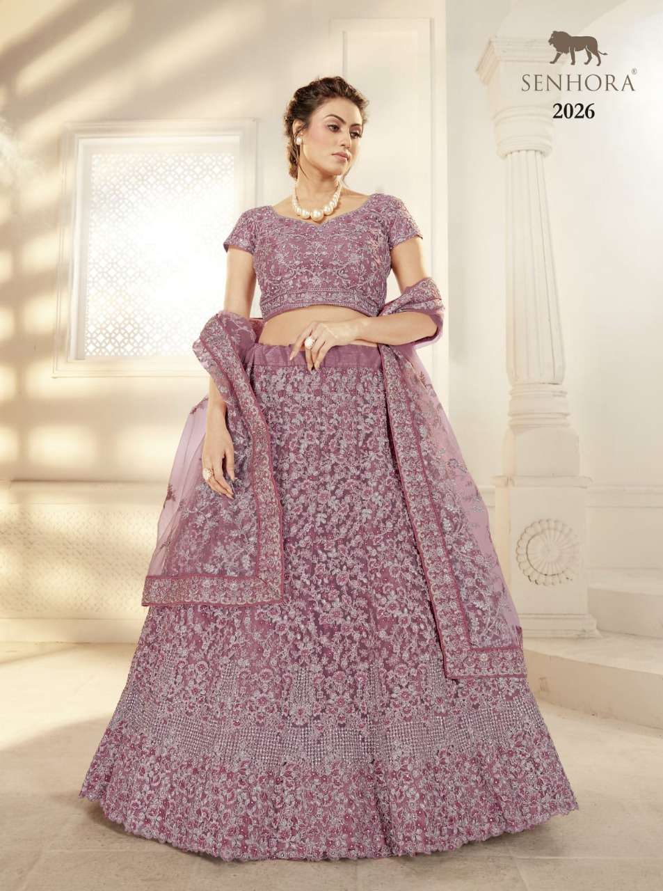 Senhora Sangeet Bridal Heritage Vol 10 Catalog Wedding Wear Lehenga Choli