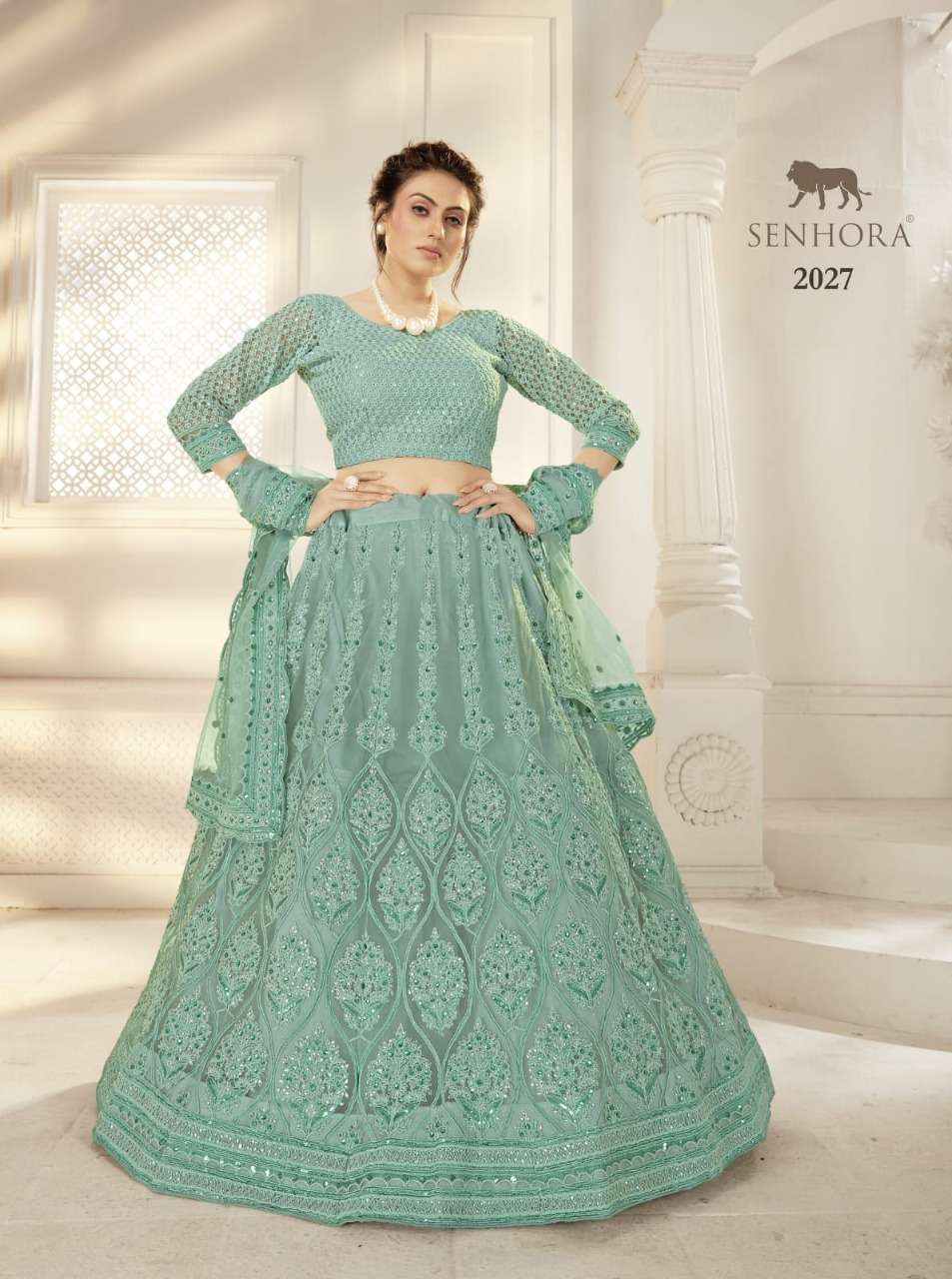 Senhora Sangeet Bridal Heritage Vol 10 Catalog Wedding Wear Lehenga Choli