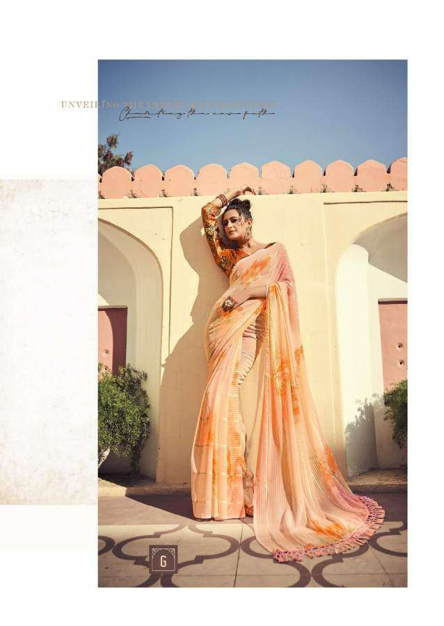 Shangrila Fulvari  catalog Casual Wear Georgette Saree