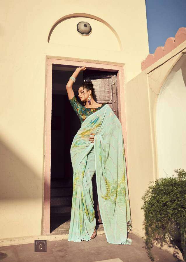 Shangrila Fulvari  catalog Casual Wear Georgette Saree
