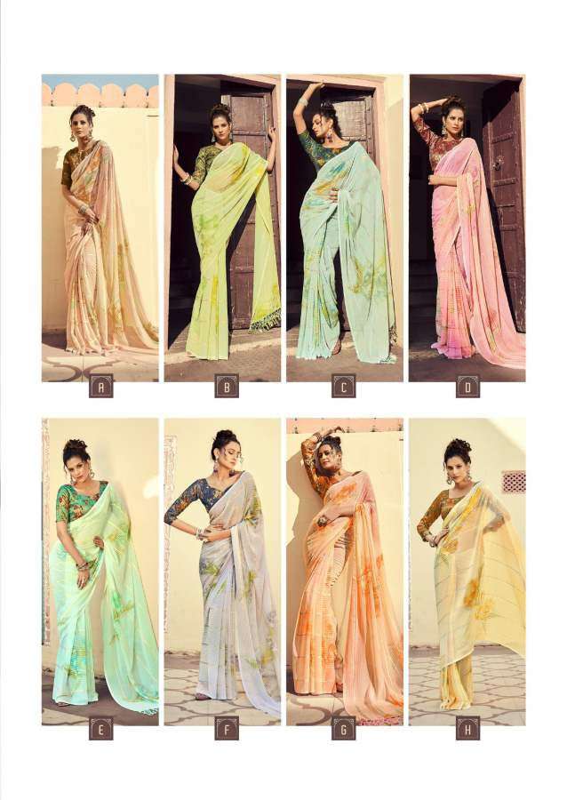 Shangrila Fulvari  catalog Casual Wear Georgette Saree