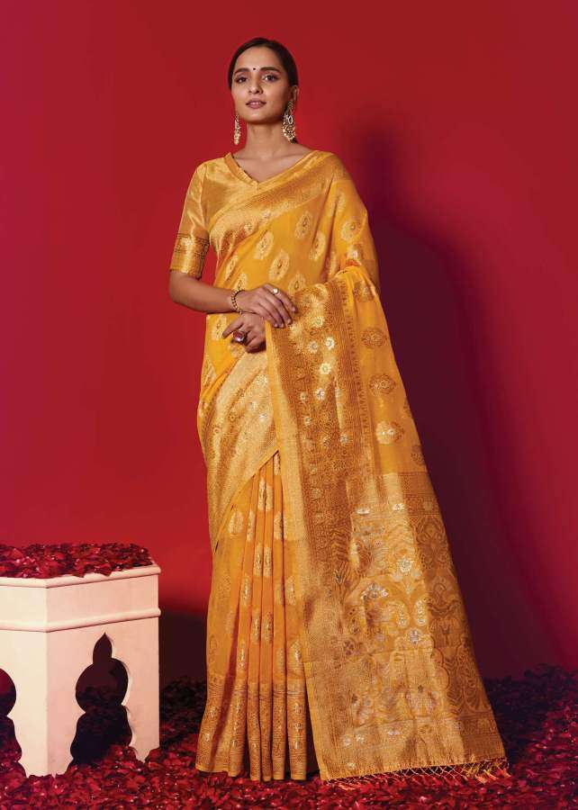 Shangrila Kasab Zari Vol 7 Catalog Ethnic Wear Silk Sarees 