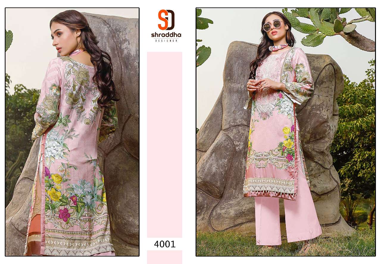 Shraddha Mahgul Vol 4 Catalog Lawn Cotton Printed Salwar kameez