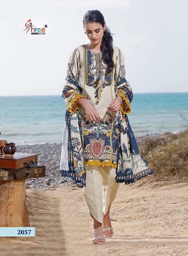 Shree Ayesha Zara Premium Collection Vol 5 Catalog Pure Cotton Pakistani Suits