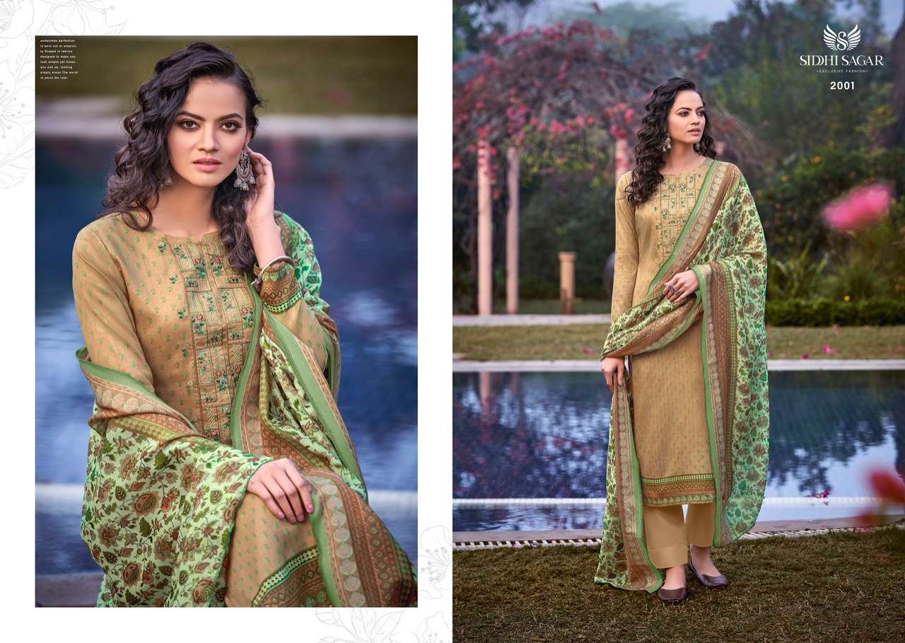 Siddhi Sagar Marwa Catalog Fancy Wear Cotton Unstitched  Dress Materials
