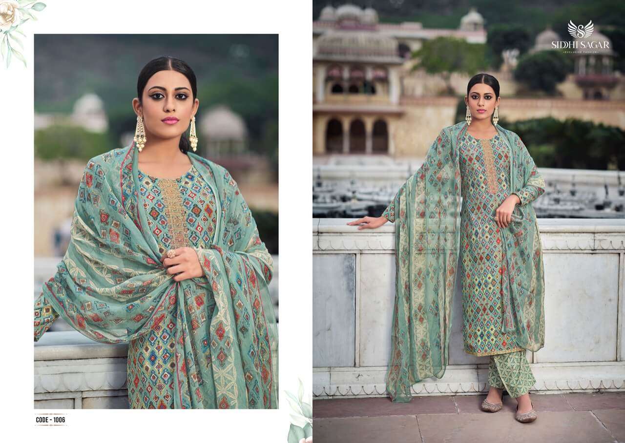 Siddhi Sagar Moksha Catalog Unstitched Dress Materials Online