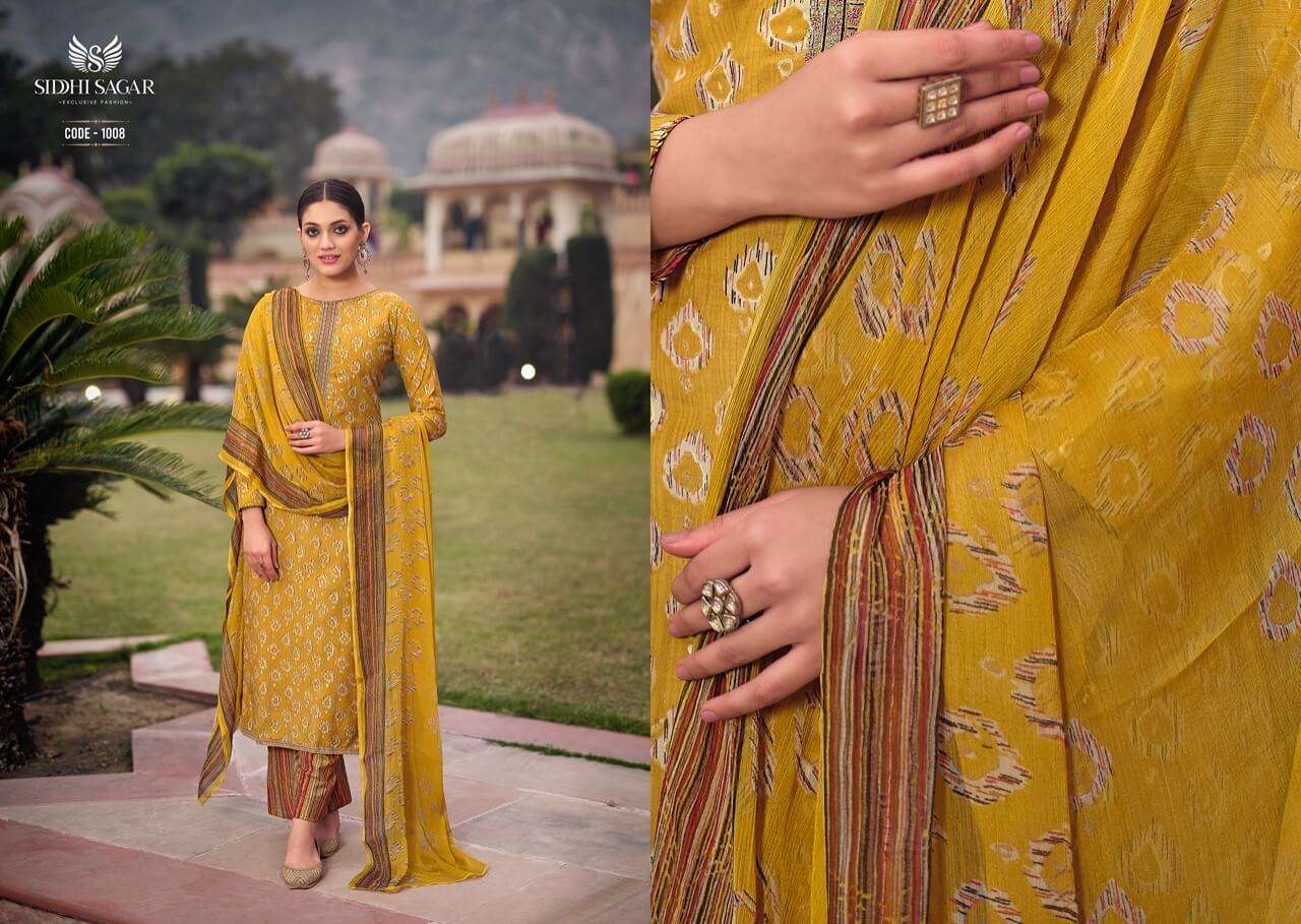 Siddhi Sagar Moksha Catalog Unstitched Dress Materials Online