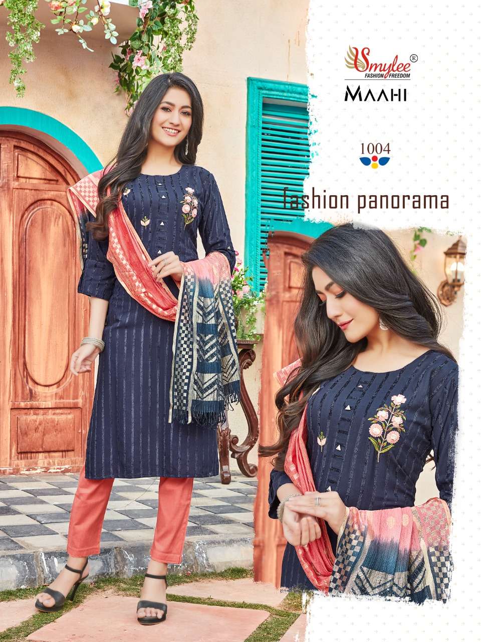 Smylee Maahi Catalog Festive Wear Readymade Collection 