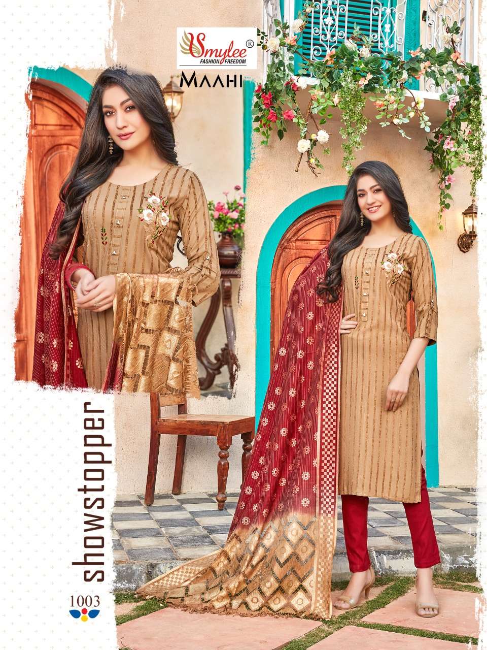 Smylee Maahi Catalog Festive Wear Readymade Collection 