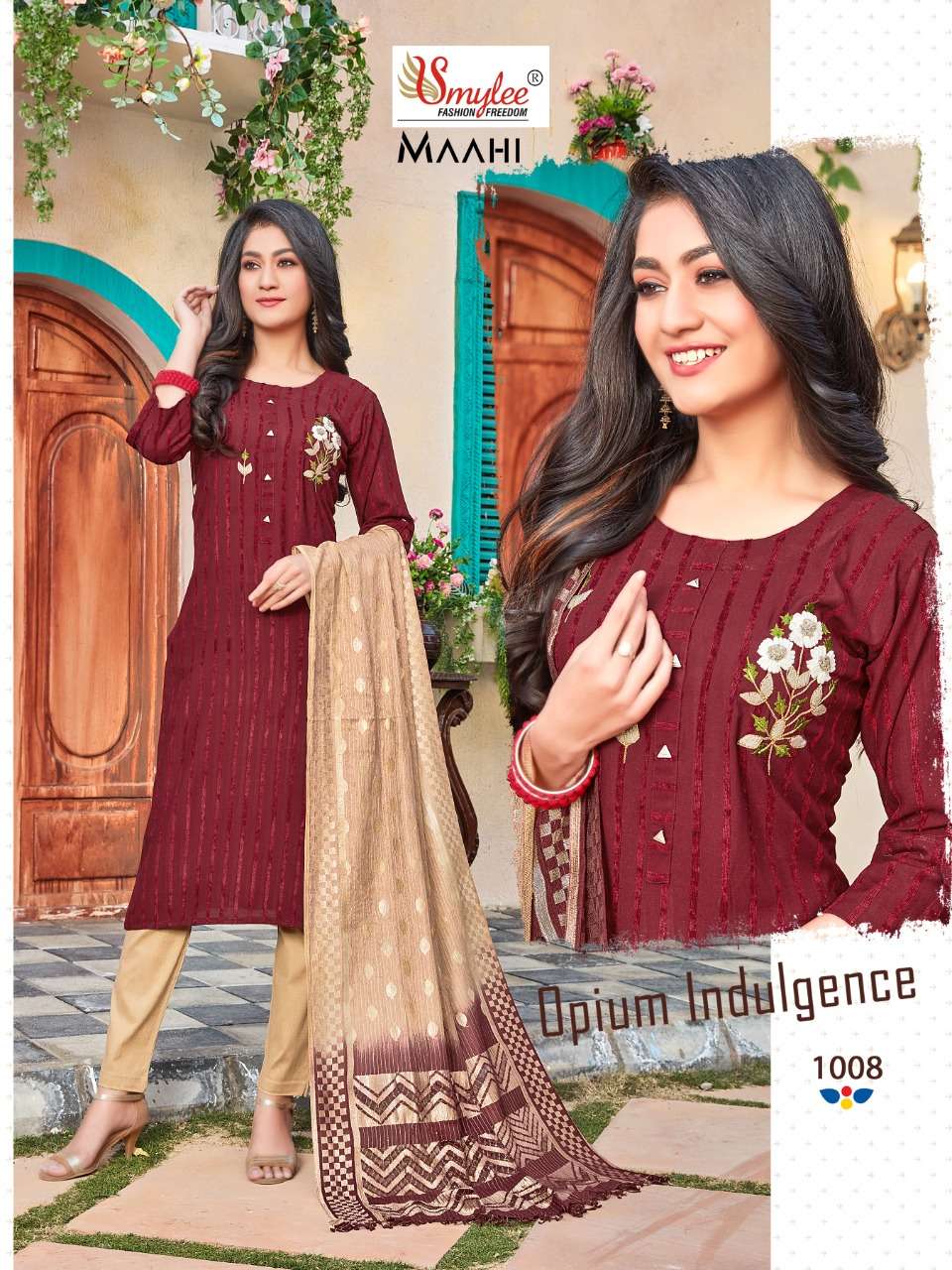 Smylee Maahi Catalog Festive Wear Readymade Collection 