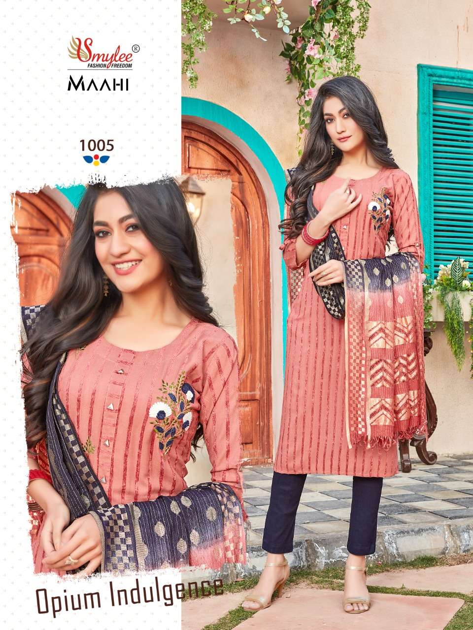 Smylee Maahi Catalog Festive Wear Readymade Collection 