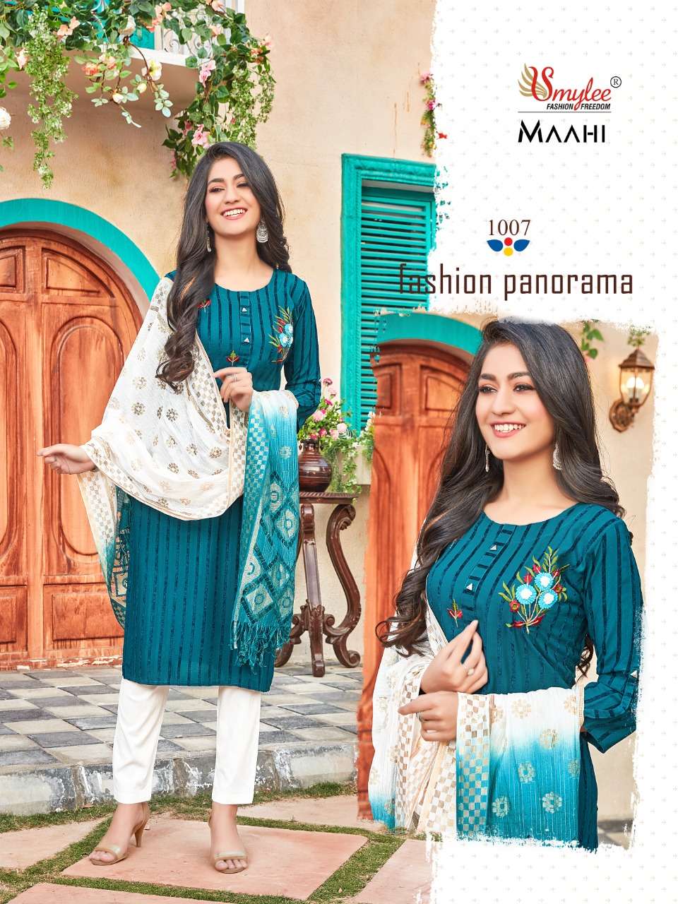 Smylee Maahi Catalog Festive Wear Readymade Collection 